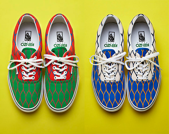 Kenzo promeut sa collaboration avec Vans