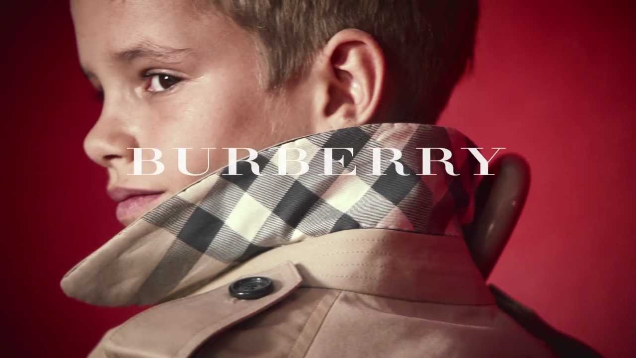 Campagne Burberry… Avec Romeo Beckham en guest !