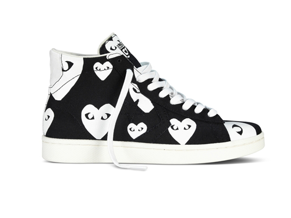 Converse x CDG Black Hi Right Chaussures Collector