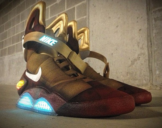 Amis geeks, les baskets d’Iron Man !