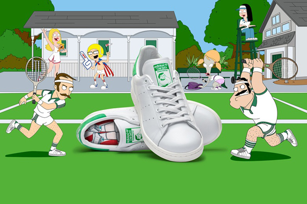 Adidas Stan Smith pour American Dad !