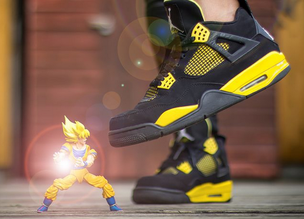 Air Jordan 4 vs Manga : le fight sur Instagram !